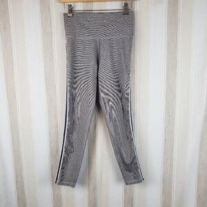 Aerie Pinstriped High Waisted Leggings Gray‎ Size Small